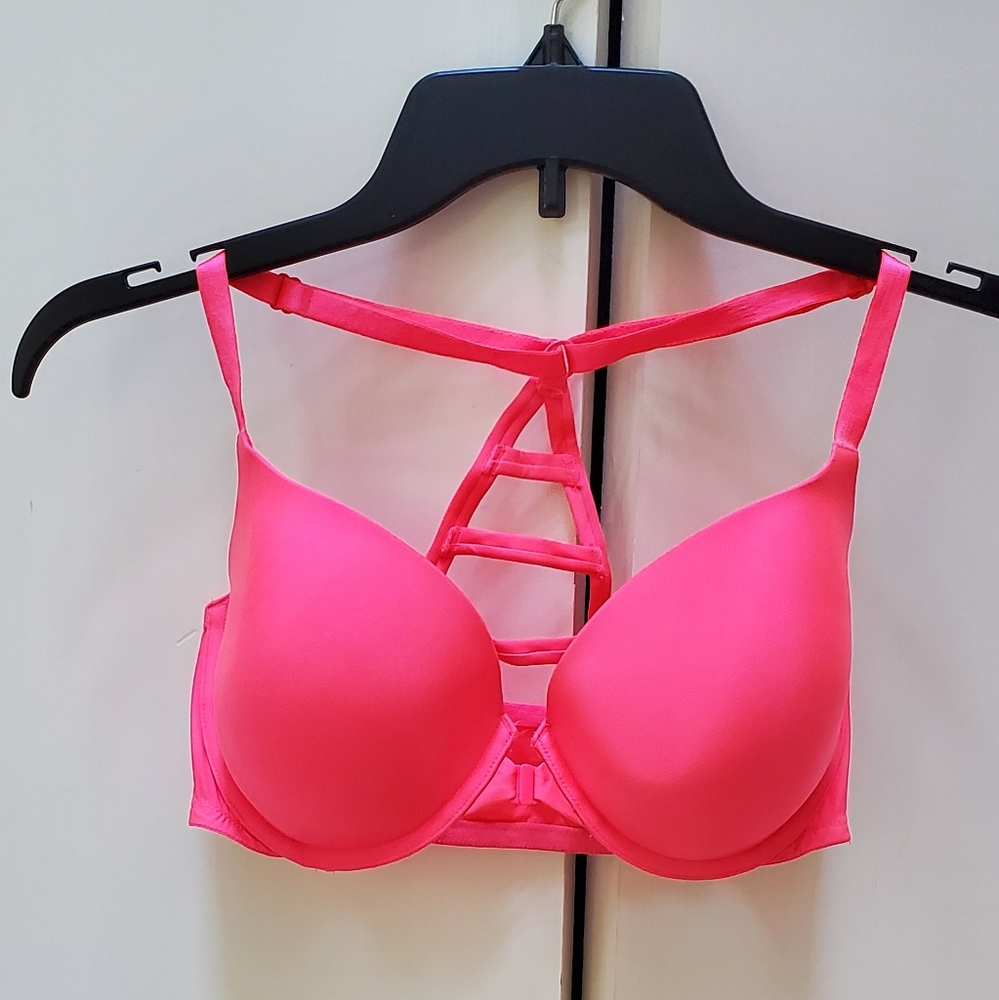 *SOLD* 34DD Pink Victoria Secret Racerback Bra